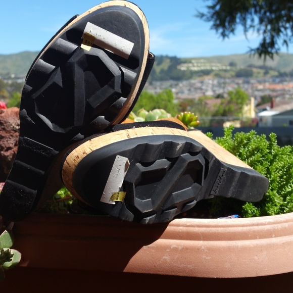 Sam Edelman, Platforms wedge in Suede Hostess pick - Picture 8 of 14